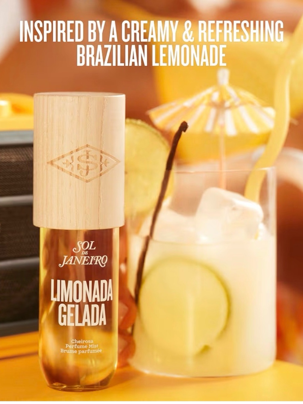 Sol de Janeiro Limonada Gelada Creamy & Refreshing Body Mist - Picture 3 of 3